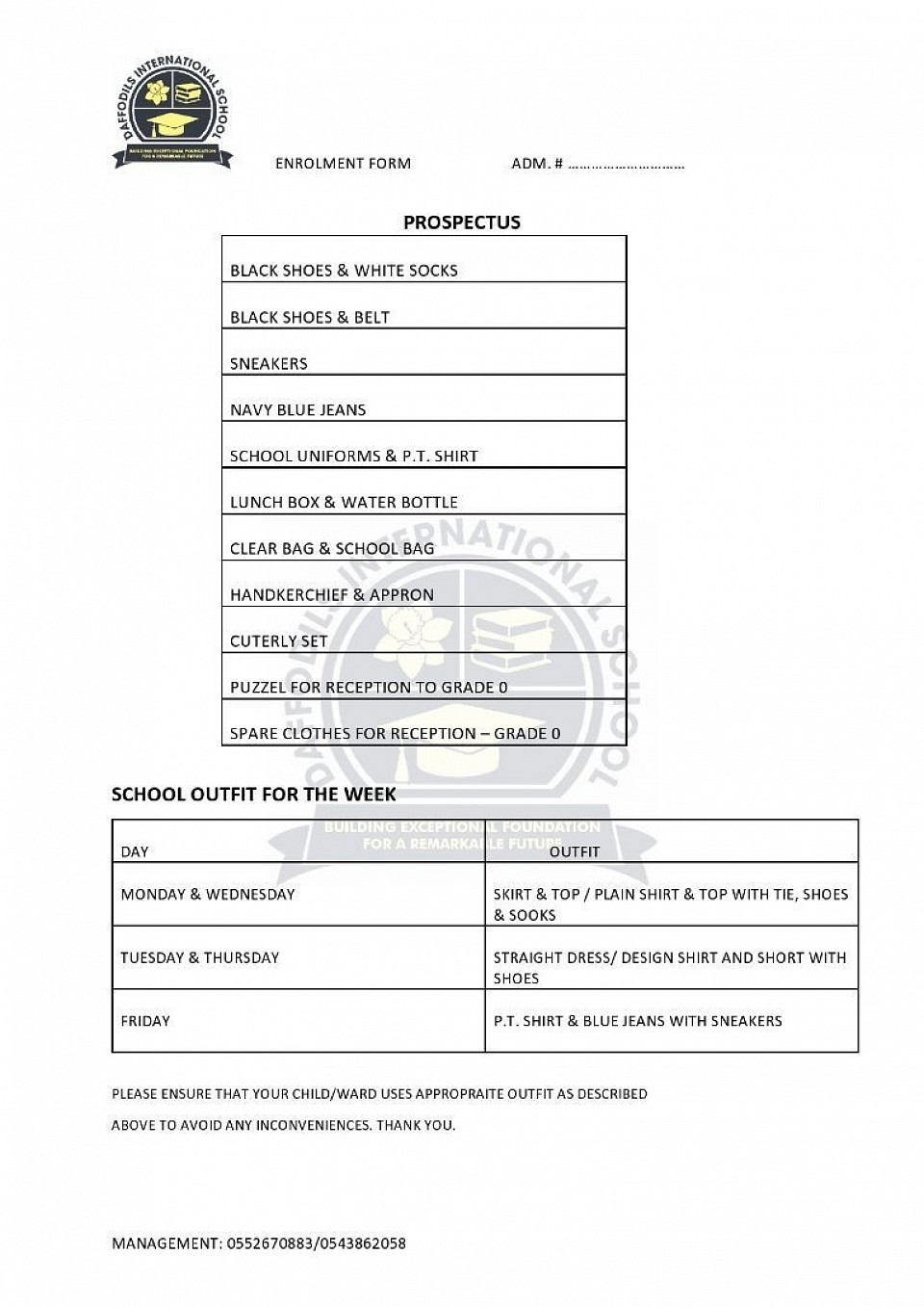 Prospectus
