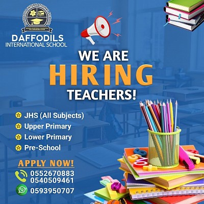 Teachers needed.