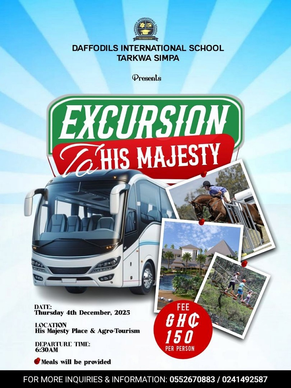 Anticipate our upcoming excursion